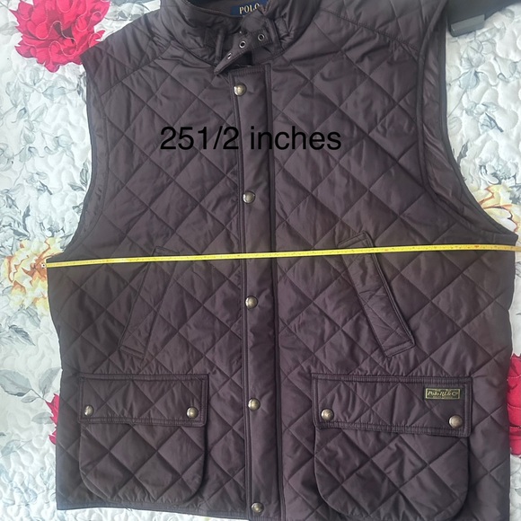Polo. Ralph Lauren Quilted Vest - Picture 8 of 11